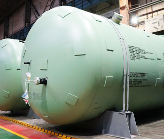 Компания «АЭМ-технологии» отгрузила гидроемкости системы безопасности  для АЭС «Аккую»